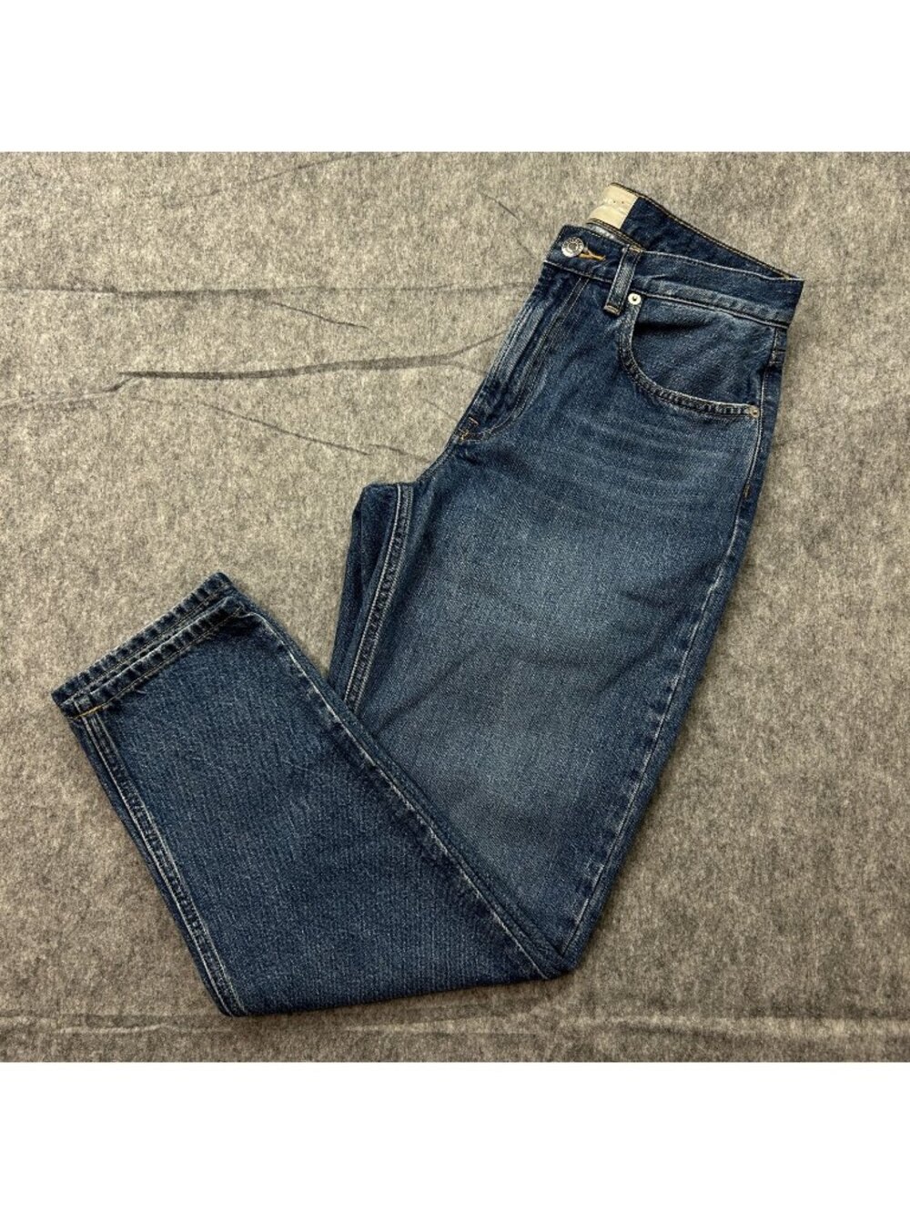 Everlane Super Soft Relaxed Ankle Jeans Women's Size 27 Medium Wash Denim